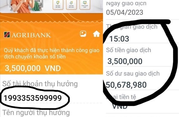 *CẢNH GIÁC* lừa đảo giả mạo biên lai chuyển tiền thành công